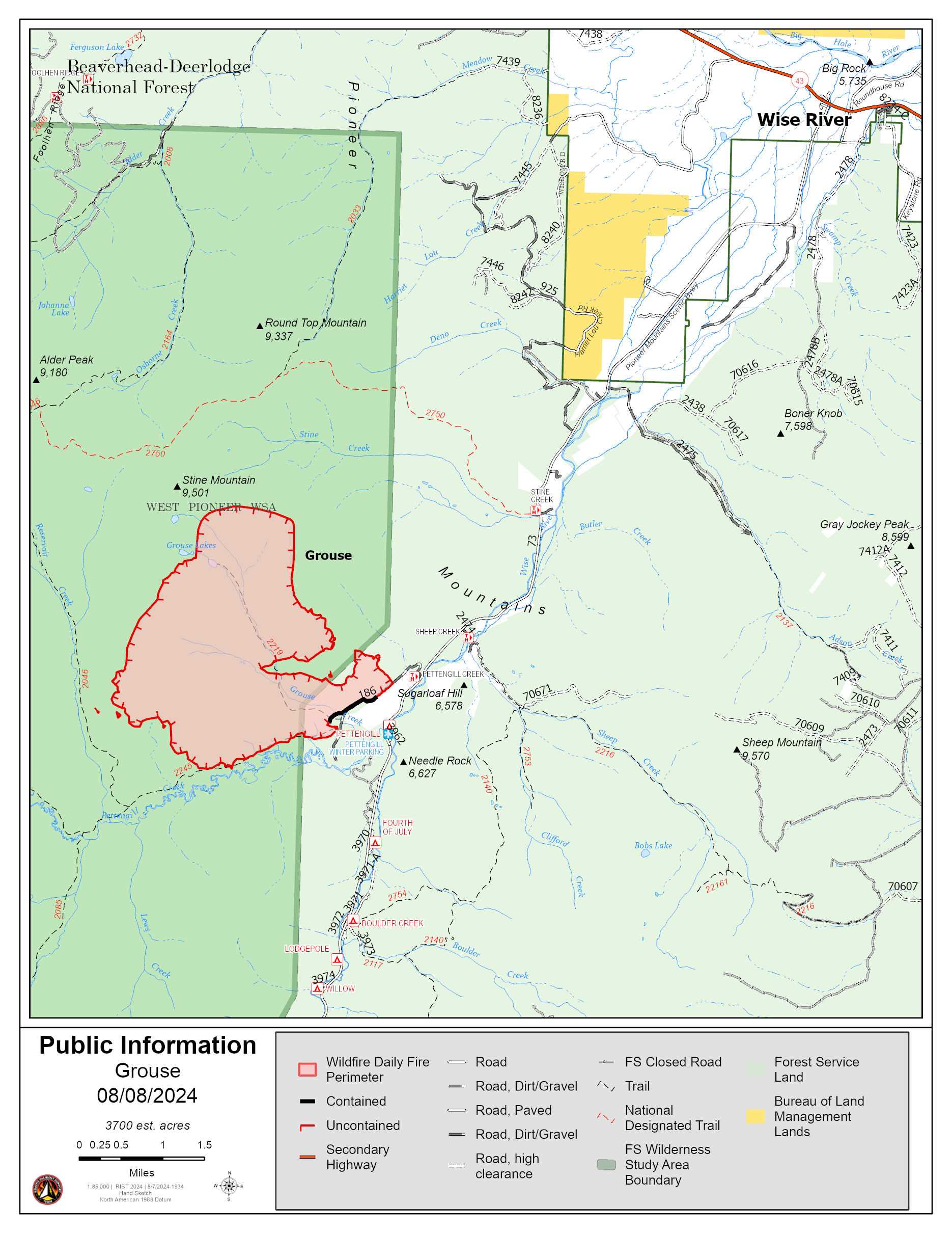 Mtbdf Grouse Incident Maps | InciWeb